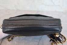 將圖片載入圖庫檢視器 CHANEL/シャネル マトラッセフリンジチェーンショルダーバッグ ラムスキン ブラック/ゴールド金具ショルダーバッグ 800030140