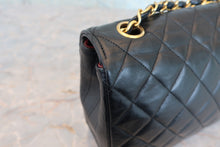 画像をギャラリービューアに読み込む, CHANEL/シャネル マトラッセチェーンショルダーバッグ ラムスキン ブラック/ゴールド金具 ショルダーバッグ 800050101