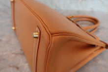 画像をギャラリービューアに読み込む, HERMES/エルメス バーキン30 ヴァッシュ ナチュラル □B刻印 ハンドバッグ 800080061