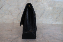 画像をギャラリービューアに読み込む, CHANEL/シャネル パリ限定マトラッセダブルフラップチェーンショルダーバッグ ラムスキン ブラック/ゴールド金具 ショルダーバッグ 800010035