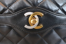 画像をギャラリービューアに読み込む, CHANEL/シャネル パリ限定マトラッセダブルフラップチェーンショルダーバッグ ラムスキン ブラック/ゴールド金具 ショルダーバッグ 800010035