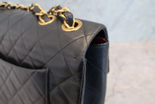 將圖片載入圖庫檢視器 CHANEL/シャネル デカマトラッセシングルフラップチェーンショルダーバッグ ラムスキン ブラック/ゴールド金具 ショルダーバッグ 700040020