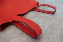 Load image into Gallery viewer, HERMES PICOTIN LOCK PM Clemence leather Rouge de Coeur Y Engraving Hand bag 700080114