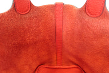 Load image into Gallery viewer, HERMES PICOTIN LOCK PM Clemence leather Rouge de Coeur Y Engraving Hand bag 700080114