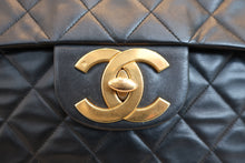 將圖片載入圖庫檢視器 CHANEL/シャネル デカマトラッセシングルフラップチェーンショルダーバッグ ラムスキン ブラック/ゴールド金具 ショルダーバッグ 700040020