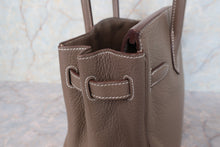 Load image into Gallery viewer, HERMES BIRKIN 30 Clemence leather Etoupe gray □M Engraving Hand bag 700120066