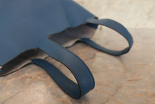 Load image into Gallery viewer, HERMES PICOTIN LOCK MM Clemence leather Blue thalassa X Engraving Hand bag 700120035