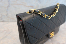 画像をギャラリービューアに読み込む, CHANEL/シャネル ミニマトラッセシングルフラップチェーンショルダーバッグ ラムスキン ブラック/ゴールド金具 ショルダーバッグ 700100174