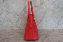 Load image into Gallery viewer, HERMES/BOLIDE 27 Swift leather Rouge tomate X Engraving Shoulder bag 700080127