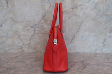 Load image into Gallery viewer, HERMES/BOLIDE 27 Swift leather Rouge tomate X Engraving Shoulder bag 700080127