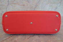 Load image into Gallery viewer, HERMES/BOLIDE 27 Swift leather Rouge tomate X Engraving Shoulder bag 700080127