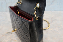 画像をギャラリービューアに読み込む, CHANEL/シャネル ミニマトラッセシングルフラップチェーンショルダーバッグ ラムスキン ブラック/ゴールド金具 ショルダーバッグ 700100174