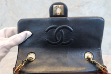 画像をギャラリービューアに読み込む, CHANEL/シャネル ミニマトラッセシングルフラップチェーンショルダーバッグ ラムスキン ブラック/ゴールド金具 ショルダーバッグ 700100174