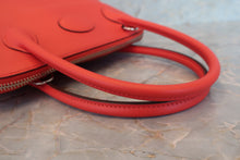 Load image into Gallery viewer, HERMES/BOLIDE 27 Swift leather Rouge tomate X Engraving Shoulder bag 700080127