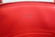 Load image into Gallery viewer, HERMES/BOLIDE 27 Swift leather Rouge tomate X Engraving Shoulder bag 700080127