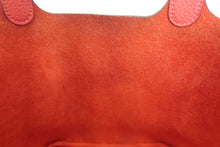 Load image into Gallery viewer, HERMES PICOTIN LOCK PM Clemence leather Rouge pivoine □R Engraving Hand bag 700110169