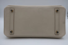 Load image into Gallery viewer, HERMES BIRKIN 30 Epsom leather Craie T Engraving Hand bag 800100002