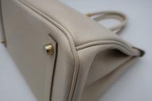 Load image into Gallery viewer, HERMES BIRKIN 30 Epsom leather Craie T Engraving Hand bag 800100002