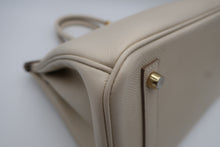 Load image into Gallery viewer, HERMES BIRKIN 30 Epsom leather Craie T Engraving Hand bag 800100002