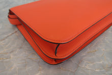 Load image into Gallery viewer, HERMES CONSTANCE3 24 Evercolor leather Orange poppy A Engraving Shoulder bag 700060084