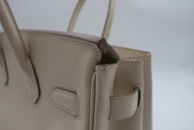 Load image into Gallery viewer, HERMES BIRKIN 30 Epsom leather Craie T Engraving Hand bag 800100002