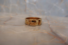 將圖片載入圖庫檢視器 HERMES/エルメス サンチュールリング 金メッキ ゴールド リング 300010088