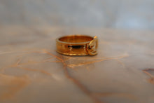 將圖片載入圖庫檢視器 HERMES/エルメス サンチュールリング 金メッキ ゴールド リング 300010088