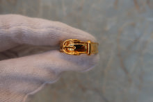 將圖片載入圖庫檢視器 HERMES/エルメス サンチュールリング 金メッキ ゴールド リング 300010088