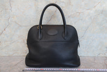 将图片加载到图库查看器,HERMES/BOLIDE 31 Clemence leather Black □J刻印 Shoulder bag 700100145