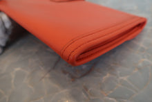 画像をギャラリービューアに読み込む, HERMES/エルメス ジジェエラン ヴォースイフト オレンジポピー A刻印 クラッチバッグ 700120236