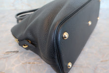 将图片加载到图库查看器,HERMES/BOLIDE 31 Clemence leather Black □J刻印 Shoulder bag 700100145
