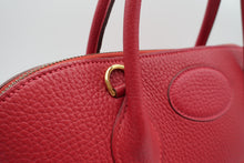 Load image into Gallery viewer, HERMES BOLIDE 35 Clemence leather Rouge vif ○Y Engraving Shoulder bag 800090246