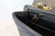将图片加载到图库查看器,CHANEL/香奈儿 垂直针迹 链条包 荔枝皮 Black/Gold hadware(黑色/金色金属) 肩背包 700120117