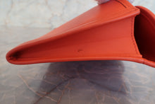 画像をギャラリービューアに読み込む, HERMES/エルメス ジジェエラン ヴォースイフト オレンジポピー A刻印 クラッチバッグ 700120236