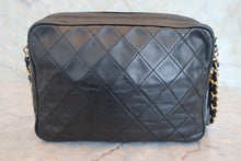 將圖片載入圖庫檢視器 CHANEL/シャネル マトラッセフリンジチェーンショルダーバッグ ラムスキン ブラック/ゴールド金具 ショルダーバッグ 800020191