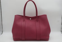 将图片加载到图库查看器,HERMES GARDEN PARTY PM Negonda leather Tosca □P刻印 Tote bag 800090217