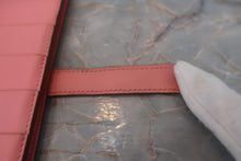 Load image into Gallery viewer, HERMES  Bearn Soufflet Epsom leather Rose confetti T Engraving Wallet 700060153
