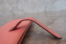 Load image into Gallery viewer, HERMES  Bearn Soufflet Epsom leather Rose confetti T Engraving Wallet 700060153