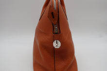 将图片加载到图库查看器,HERMES BOLIDE 31 Clemence leather Orange □J刻印 Shoulder bag 800090161