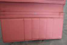 Load image into Gallery viewer, HERMES  Bearn Soufflet Epsom leather Rose confetti T Engraving Wallet 700060153