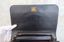 画像をギャラリービューアに読み込む, CHANEL/シャネル マトラッセプッシュロックチェーンショルダーバッグ ラムスキン ブラック/ゴールド金具 ショルダーバッグ 800070020