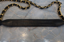 画像をギャラリービューアに読み込む, CHANEL/シャネル マトラッセチェーンショルダーバッグ ネイビー/ゴールド金具 ラムスキン ショルダーバッグ 800010057