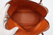 将图片加载到图库查看器,HERMES BOLIDE 31 Clemence leather Orange □J刻印 Shoulder bag 800090161