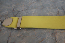 Load image into Gallery viewer, HERMES EVELYNE 3PM Clemence leather Craie/Yellow A Engraving Shoulder bag 700080076