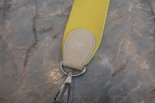 Load image into Gallery viewer, HERMES EVELYNE 3PM Clemence leather Craie/Yellow A Engraving Shoulder bag 700080076