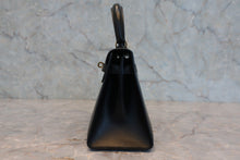 将图片加载到图库查看器,HERMES MINI KELLY 20 Box carf leather Black 〇S刻印 Shoulder bag 800050094