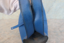 Load image into Gallery viewer, HERMES PICOTIN LOCK PM Tressage Epsom leather Blue zellige/Blue encre/Rouge H C Engraving Hand bag 700090139