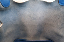 Load image into Gallery viewer, HERMES PICOTIN LOCK PM Tressage Epsom leather Blue zellige/Blue encre/Rouge H C Engraving Hand bag 700090139