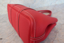 将图片加载到图库查看器,HERMES GARDEN PARTY TPM Negonda leather Rouge casaque □Q刻印 Tote bag 700100209