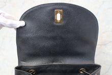 Load image into Gallery viewer, CHANEL CC Chain back pack Caviar skin Black/Gold hadware Back pack 700120041